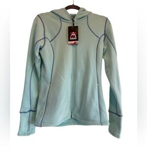 Avalanche hooded fleece jacket small NWT outdoor hiking activewear performance